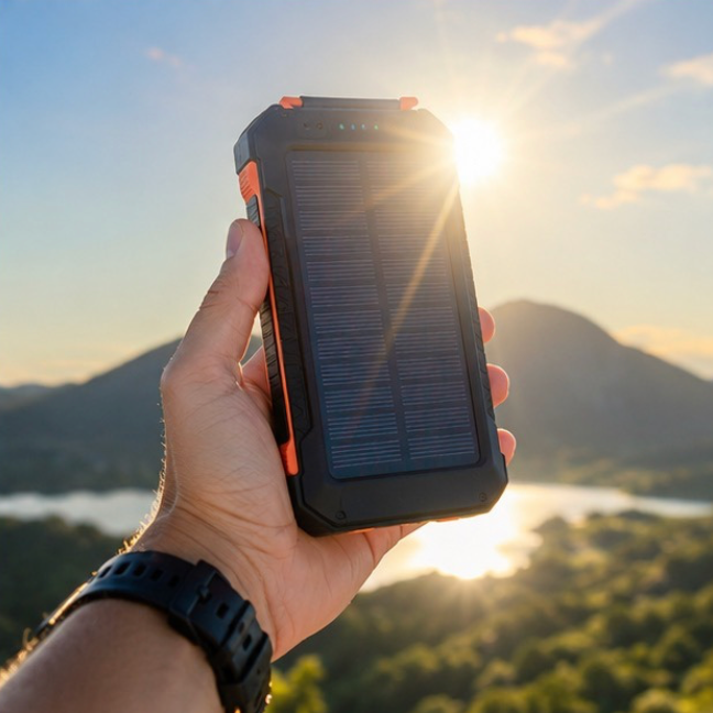 SolarVolt Portable Power Bank